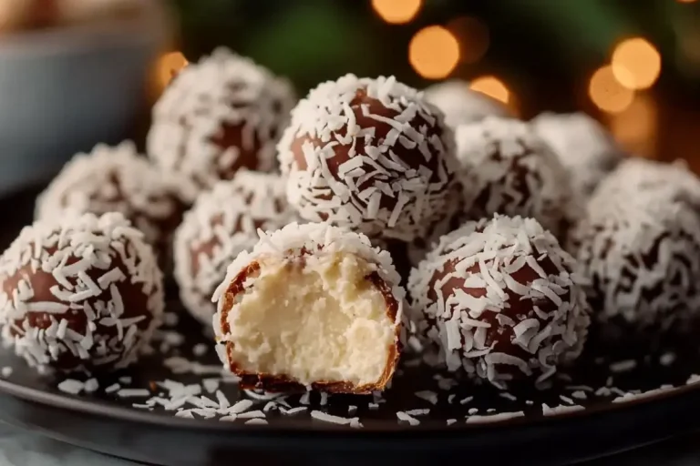 no bake coconut cream balls