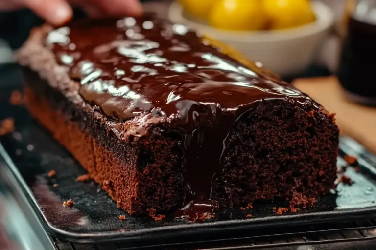 Hot Fudge Brownie Bread