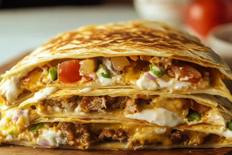 homemade crunchwrap supreme