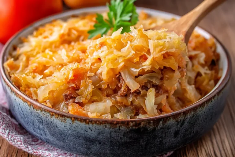 Sauerkraut Casserole