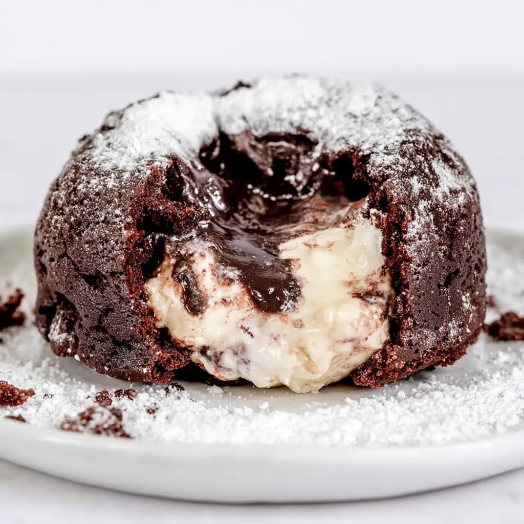 Oreo Lava Cake Recipe 2 OREO LAVA CAKE