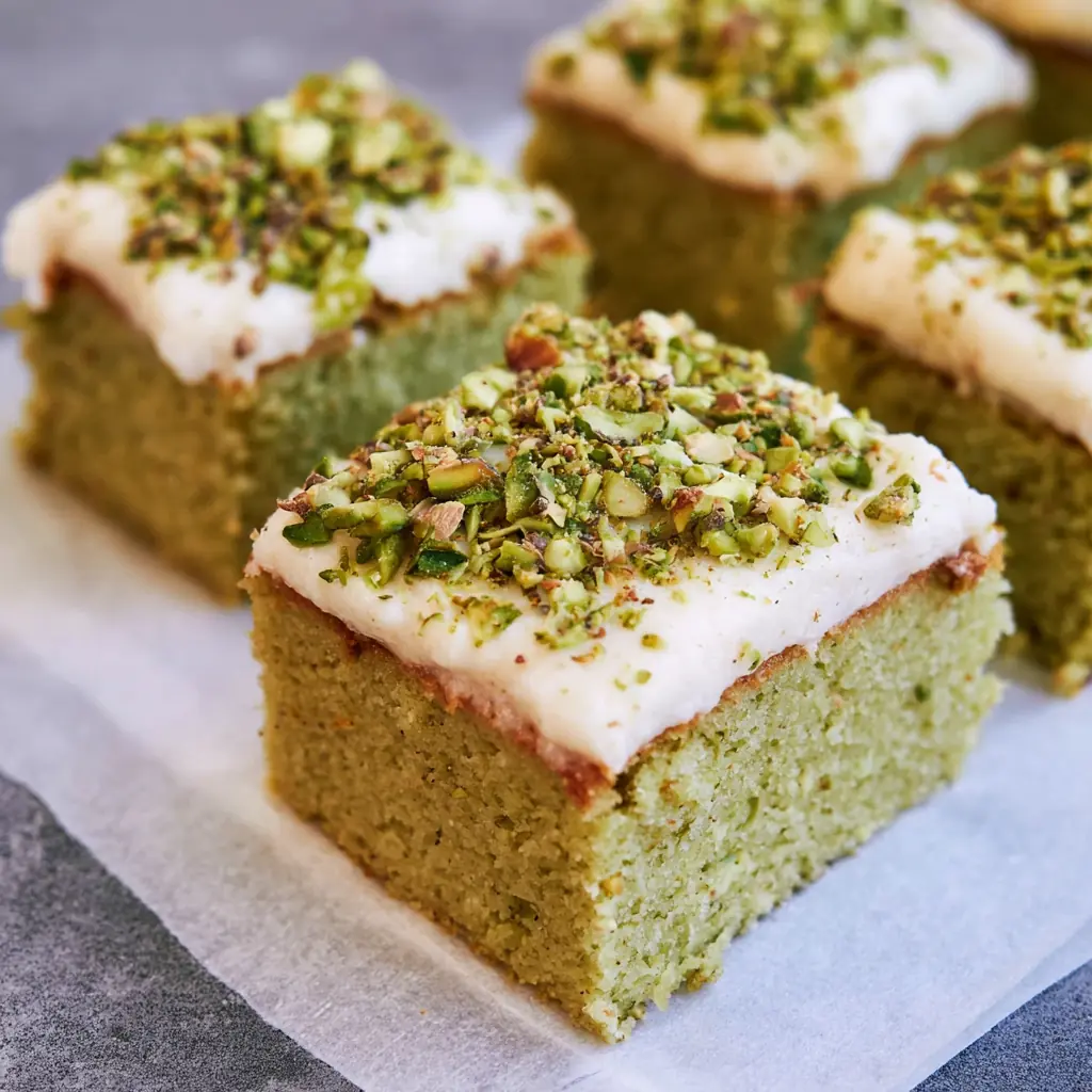 Pistachio Sheet Cake 3 Pistachio