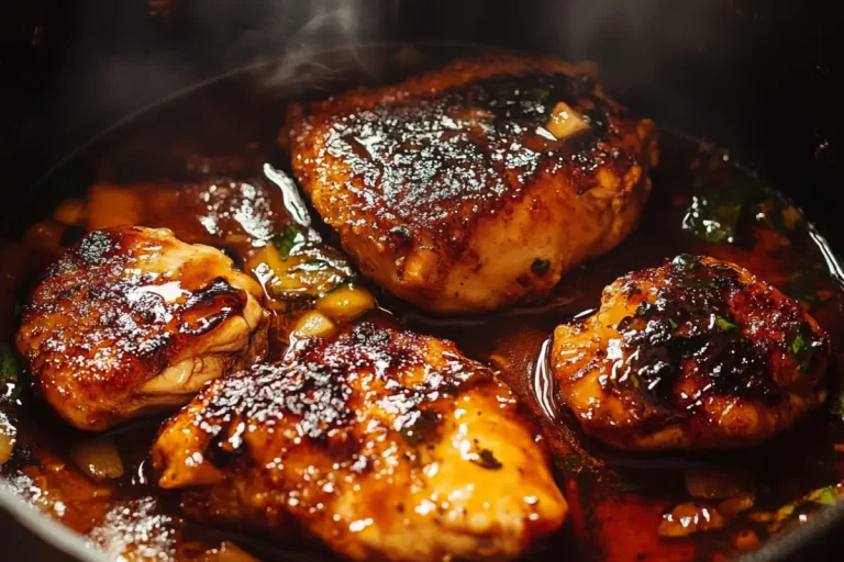Hot Honey Baked Chicken Breasts