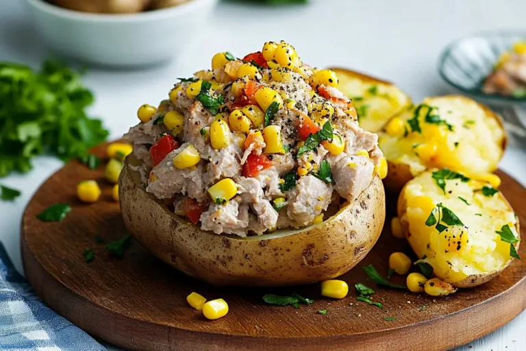 Tuna and Sweetcorn Jacket Potatoes