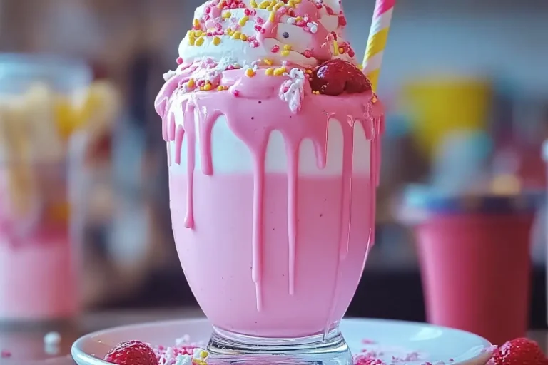 Pink Freakshake Extreme Milkshake