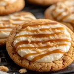 Salted Caramel Cheesecake Cookies
