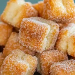 Angel Food Cake Churro Bites