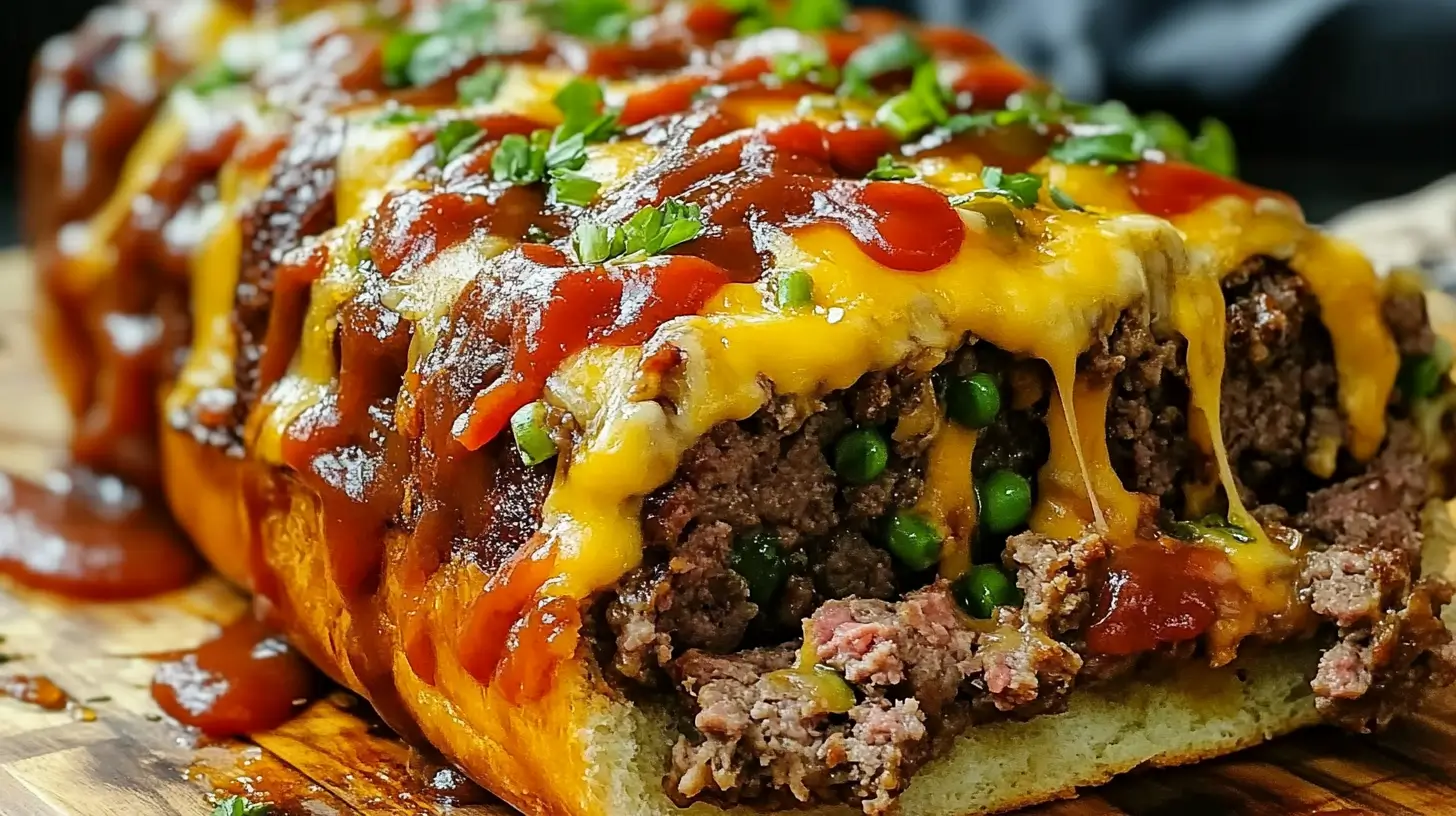 Philly Cheese Steak Meatloaf