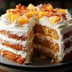 Pineapple Carrot Cream Cake