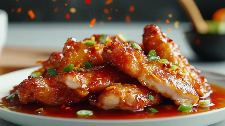 Crispy Baked Hot Honey Chicken
