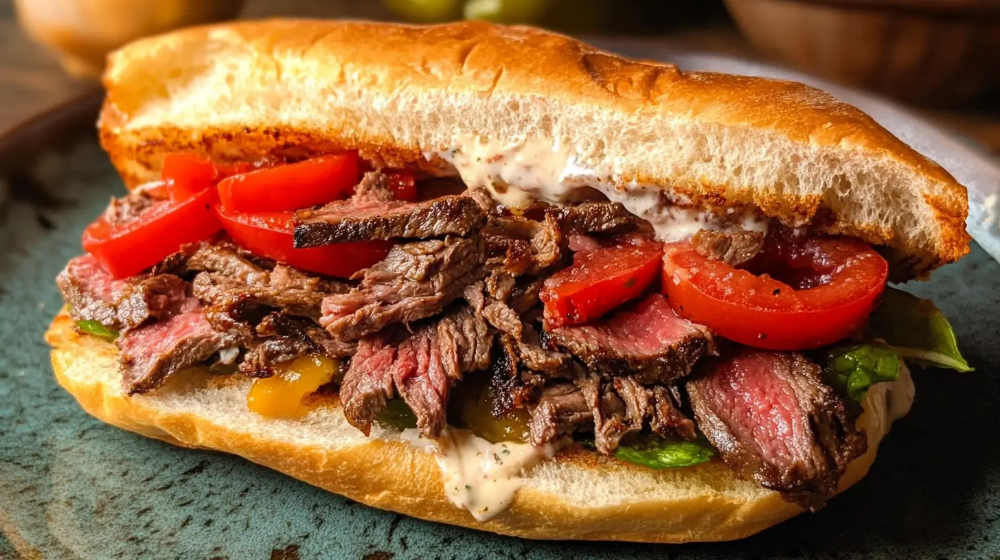 Steak Bomb Sandwich