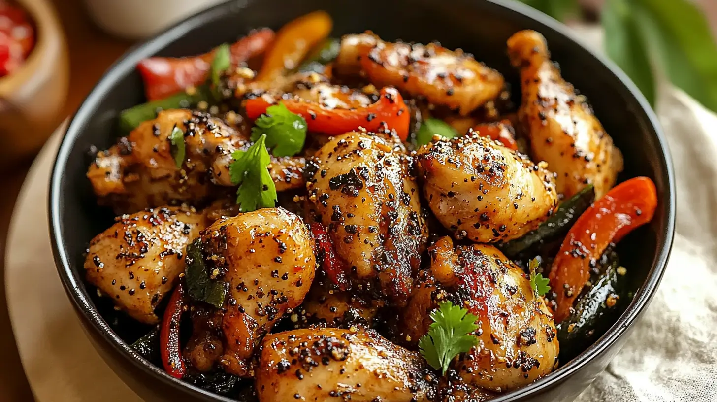 Black Pepper Chicken