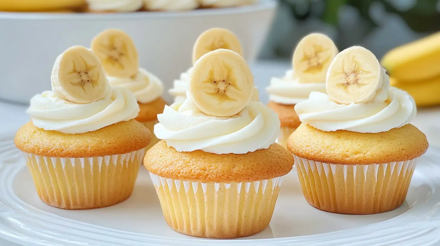 Banana Pudding Cupcakes