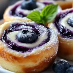 Blueberry Cheesecake Rolls