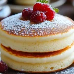 Fluffy Japanese Soufflé Pancakes