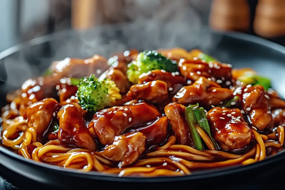 Chicken Teriyaki Noodles