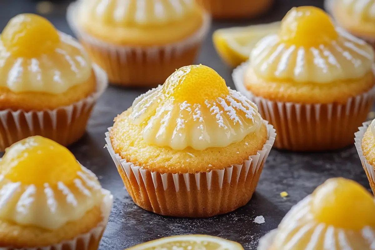 Mini Lemon Drop Cakes