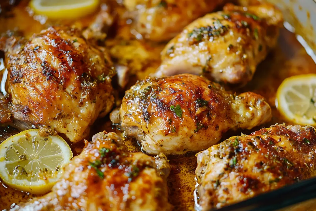 Baked Lemon Butter Chicken