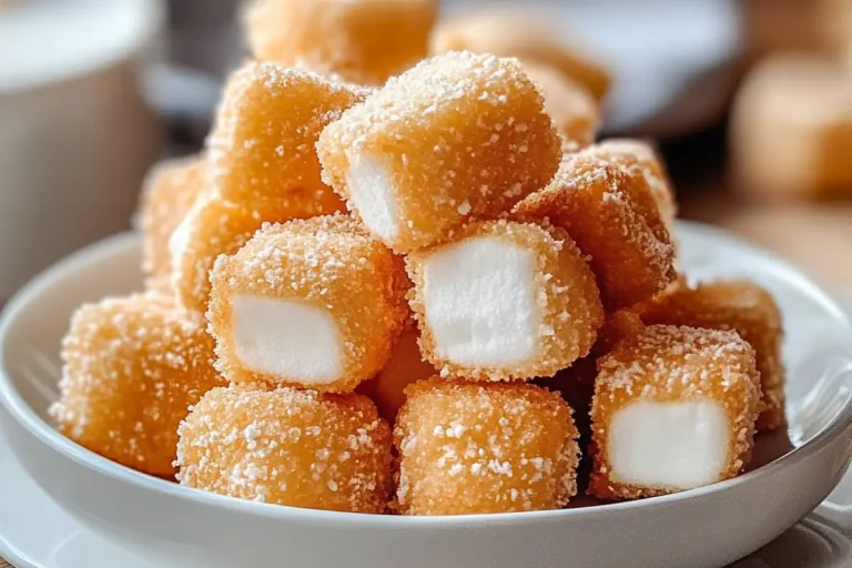 Crispy Marshmallow Bites: Sweet & Crunchy
