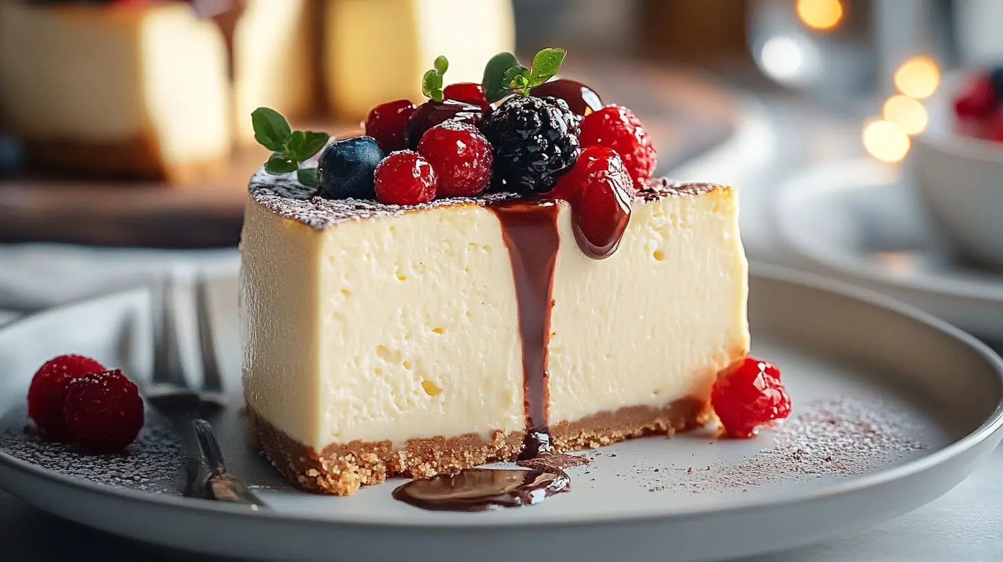 White Chocolate Cheesecake