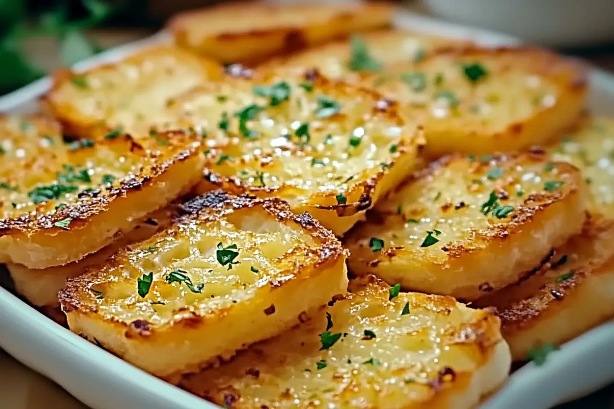 Garlic Bread Ritz Bits