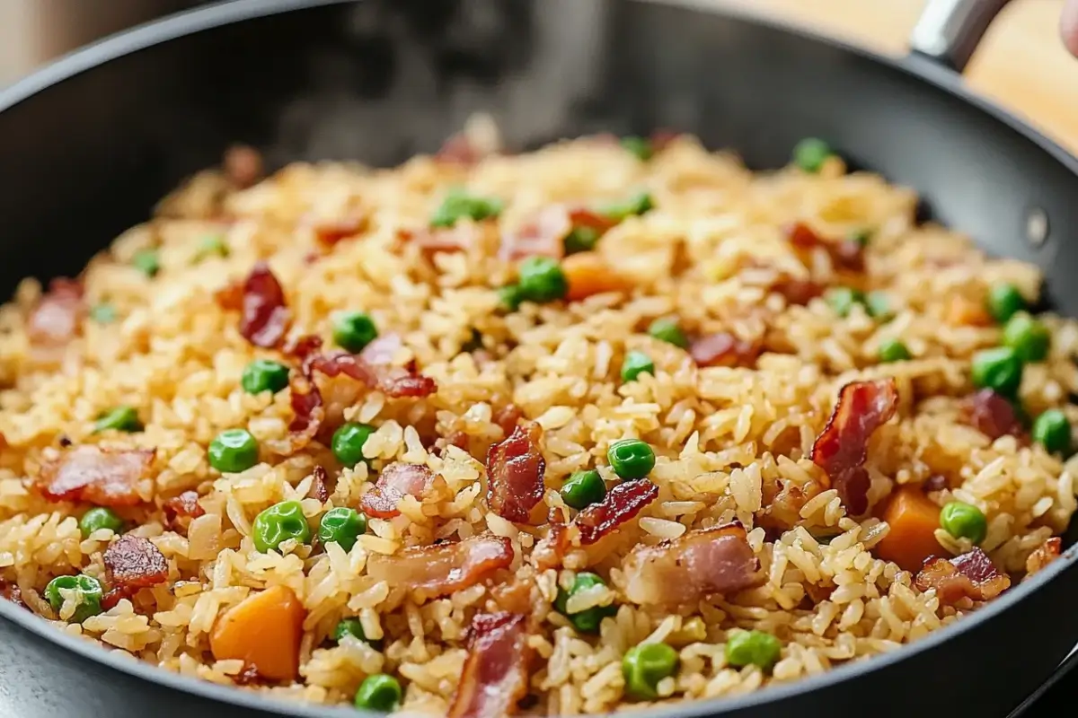 Easy Bacon Fried Rice
