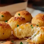 Easy Cheesy Parmesan Mozzarella Bites