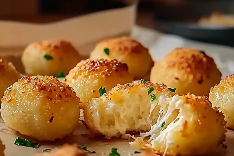 Easy Cheesy Parmesan Mozzarella Bites