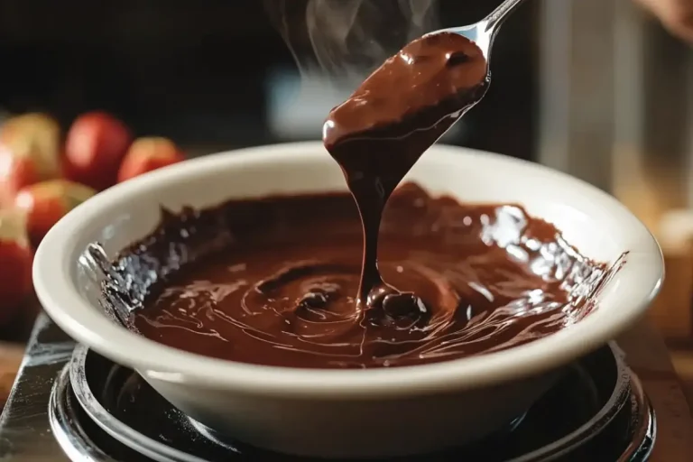Decadent Chocolate Fondue