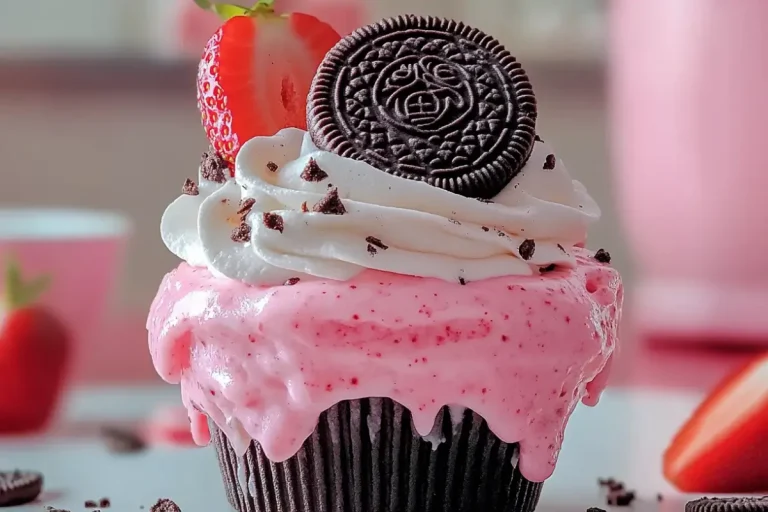 Strawberry Oreo Frosted Heaven