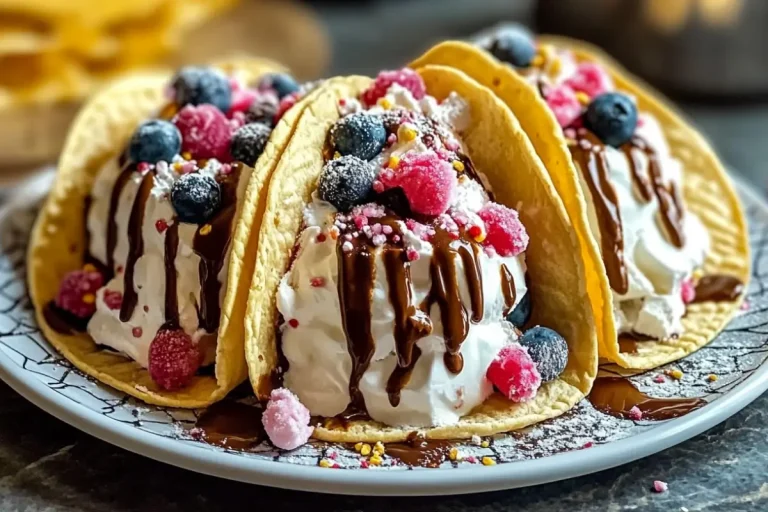 Ice Cream Tacos