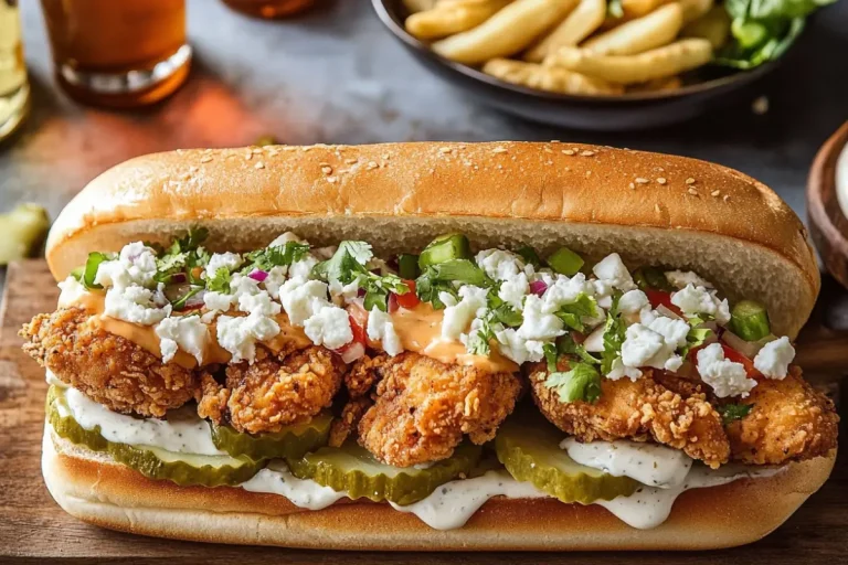 Chipotle Fried Chicken Sandwich with Queso Fresco