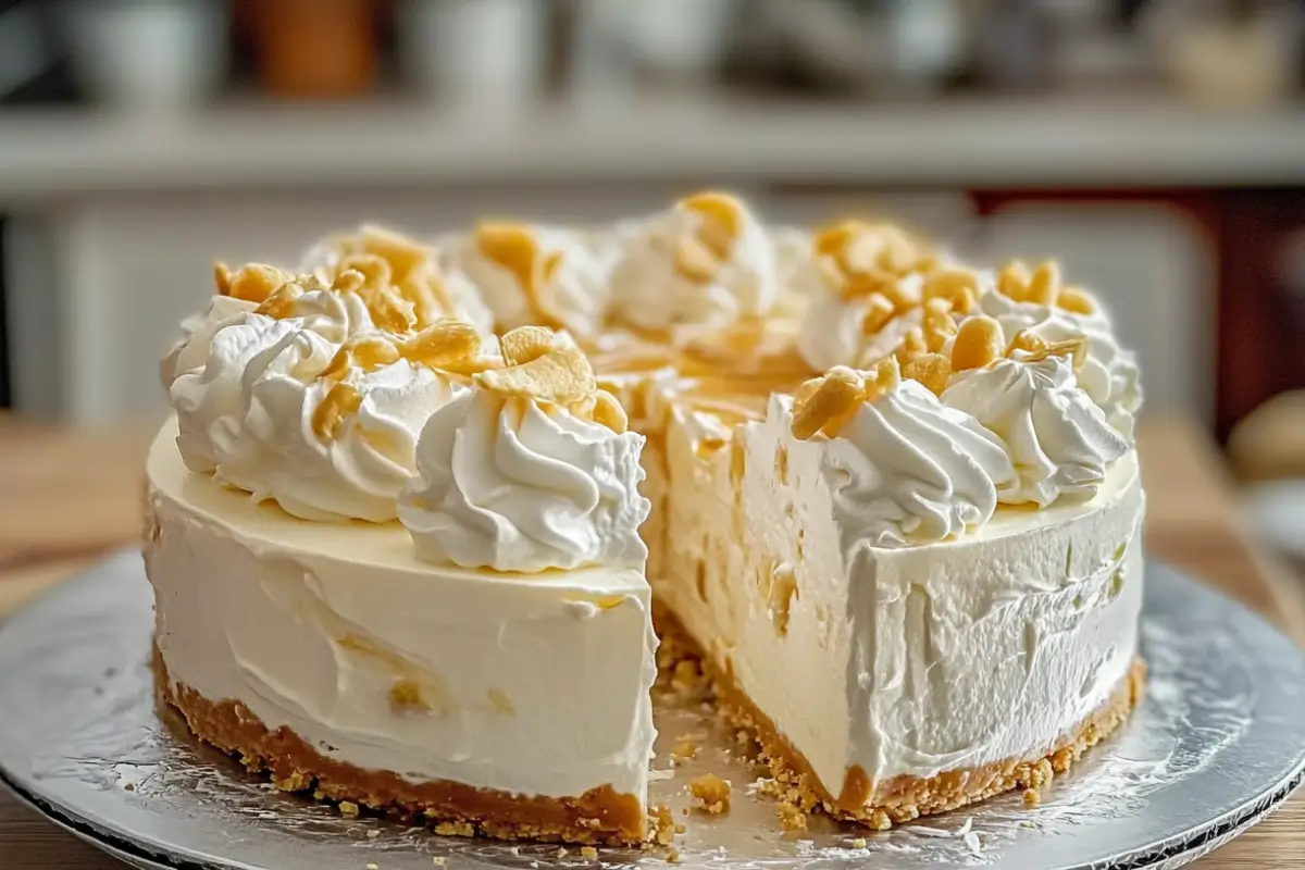 Marshmallow Whip Cheesecake