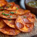 2 Ingredient Pizza Chips