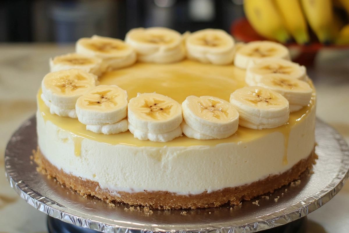 Banana Cream Cheesecake