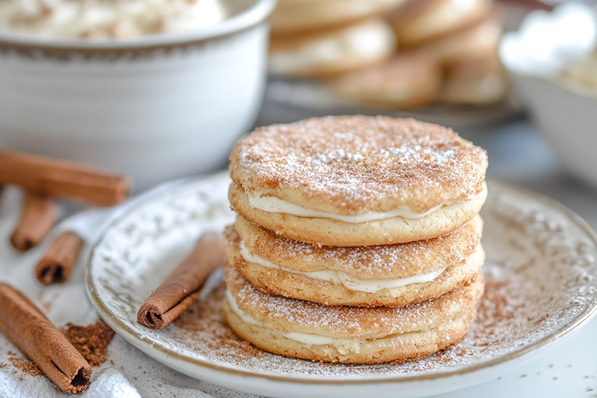 Churro Cheesecake Cookies