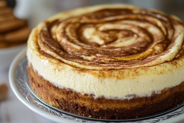 Cinnamon Roll Cheesecake