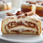Copycat Cinnabon Cinnamon Roll Cake