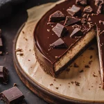 Homemade No-Bake Twix Cheesecake