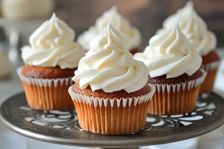 Marshmallow Fluff Cupcakes