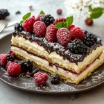 No Bake Eclair Cake