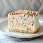No-Bake Funfetti Cake Delight