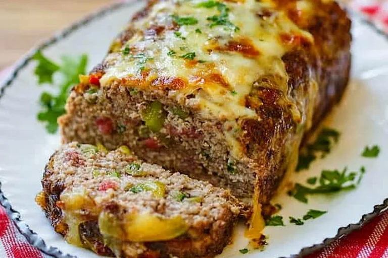 Philly Cheesesteak Meatloaf
