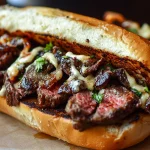 Steak Bomb Sandwich