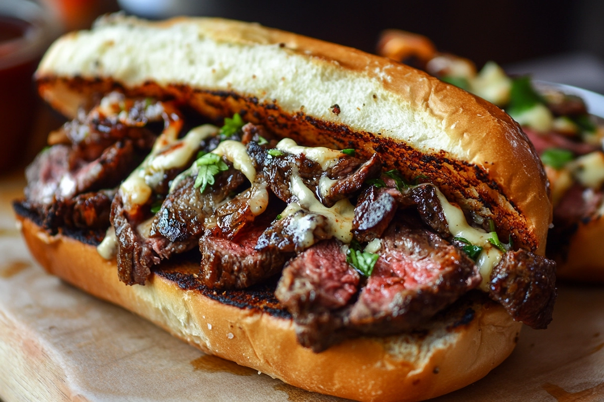 Steak Bomb Sandwich