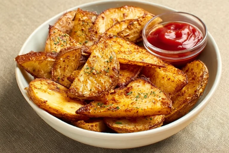 Air Fried Potato Wedges