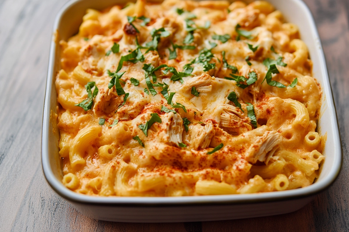 Buffalo Chicken Mac And Cheese