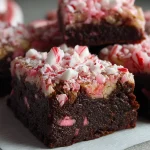 Candy Cane Brownies
