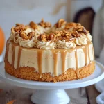 Caramel Pumpkin Poke Cake