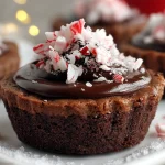 Chocolate Peppermint Cookie Cups